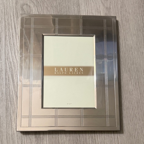 Lauren Ralph Lauren Plaid Silver Frame